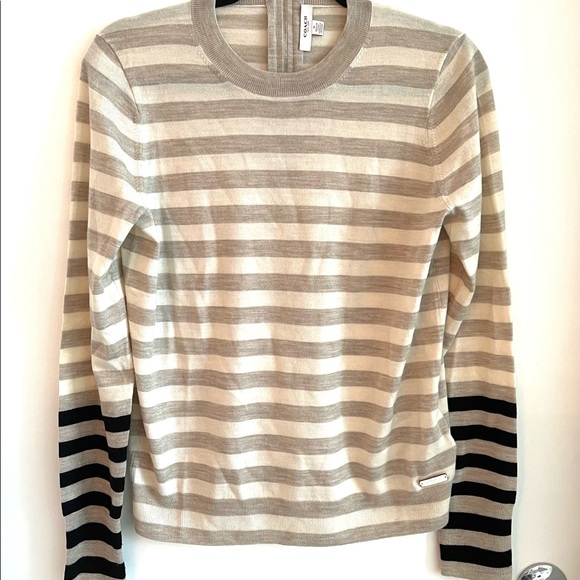Coach Crewneck striped sweater - Picture 9 of 9